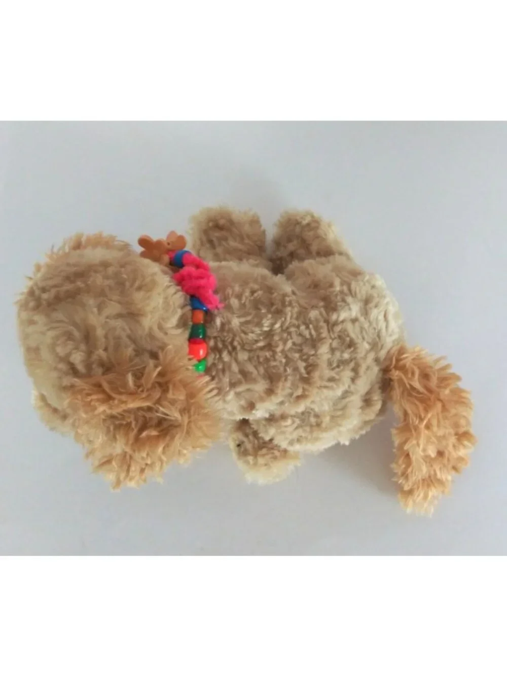 Vintage Animal Planet Golden Retriever Wearing Beaded Collar Soft 7